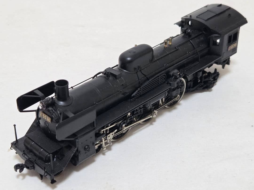☆HOゲージ☆Adachi☆JNR C55☆蒸気機関車☆門鉄型デフ☆天賞堂☆箱付