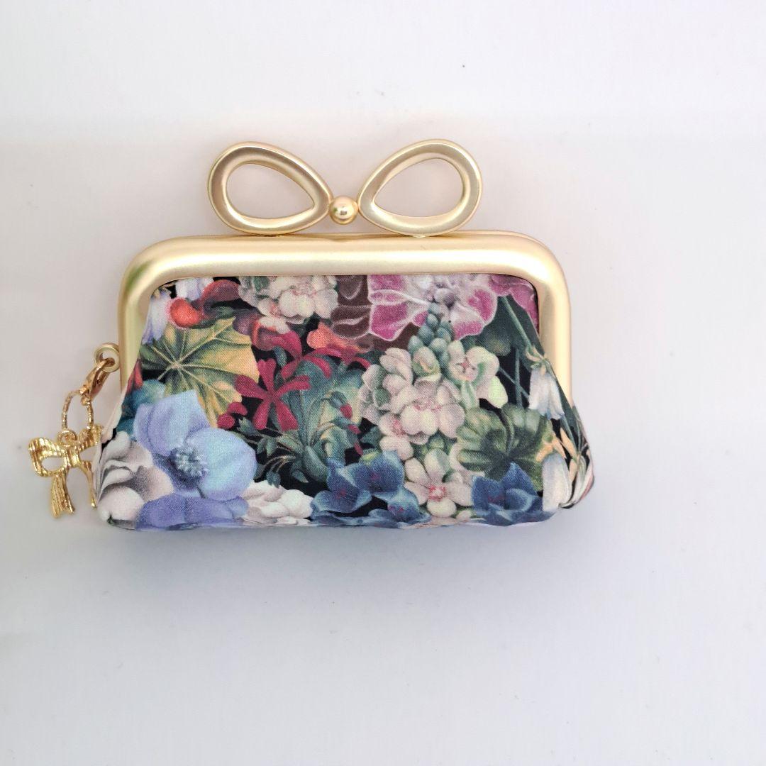 キャンディ❣親子がま口長財布　通帳入れとミニがま口