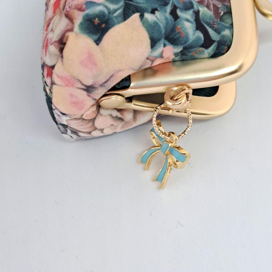 キャンディ❣親子がま口長財布　通帳入れとミニがま口