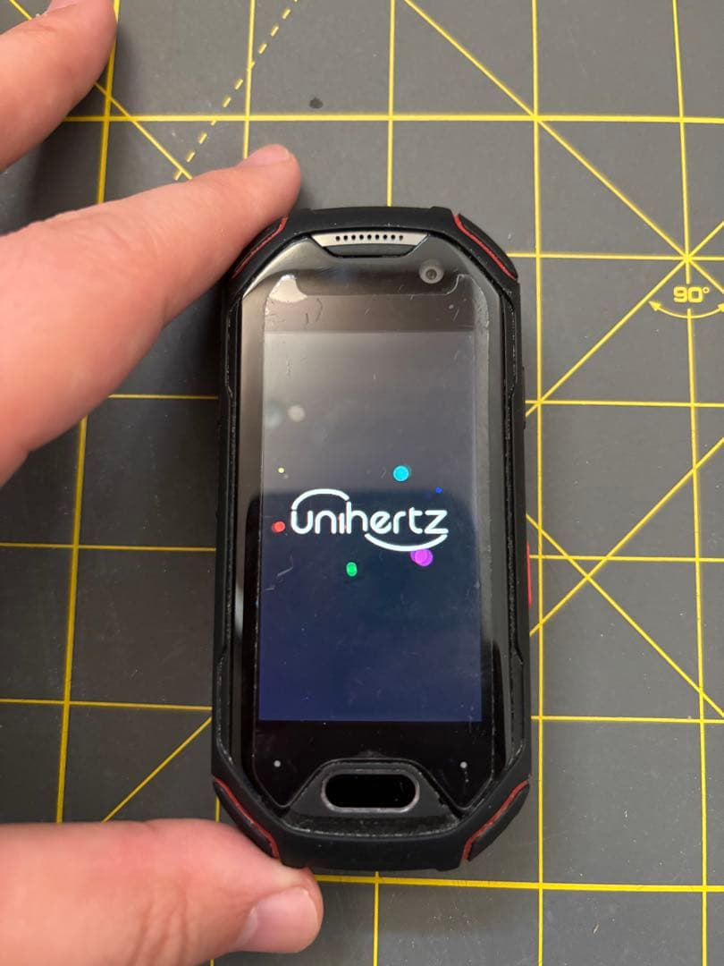 Unihertz ATOM スマートフォン 本体 64GB ブラック