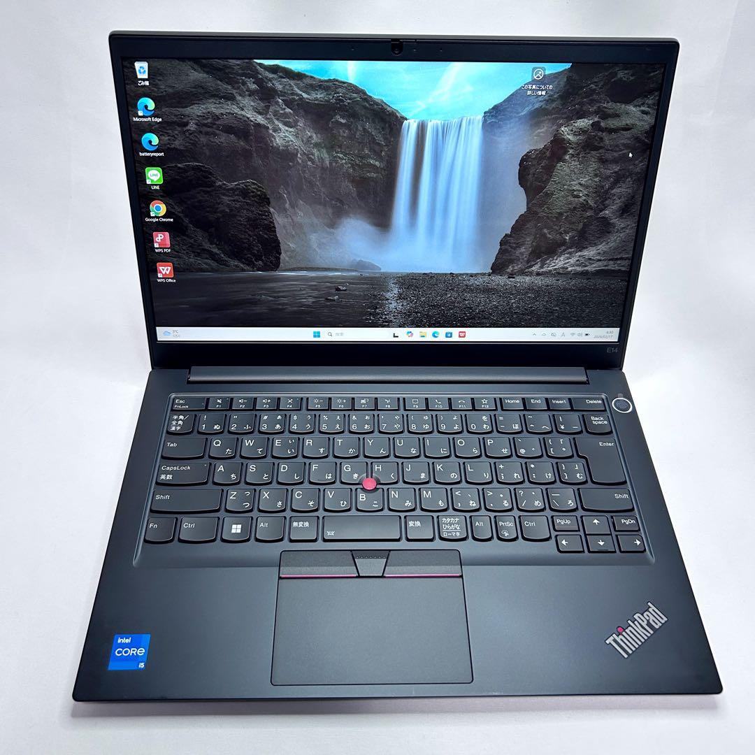 【美品×バッテリー極上】ThinkPad E14｜第11世代i5｜SSD256