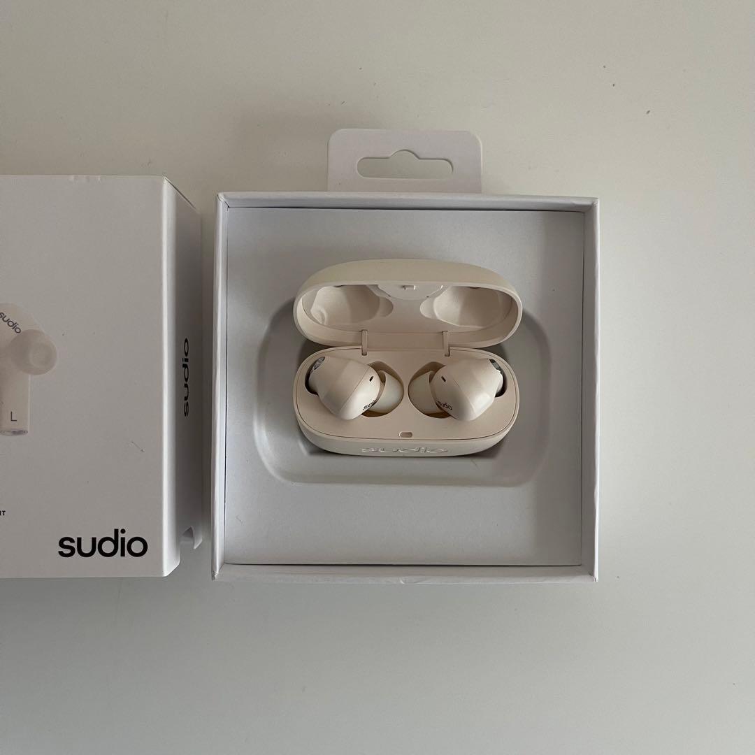 sudio E3 ワイヤレスイヤホン ホワイト