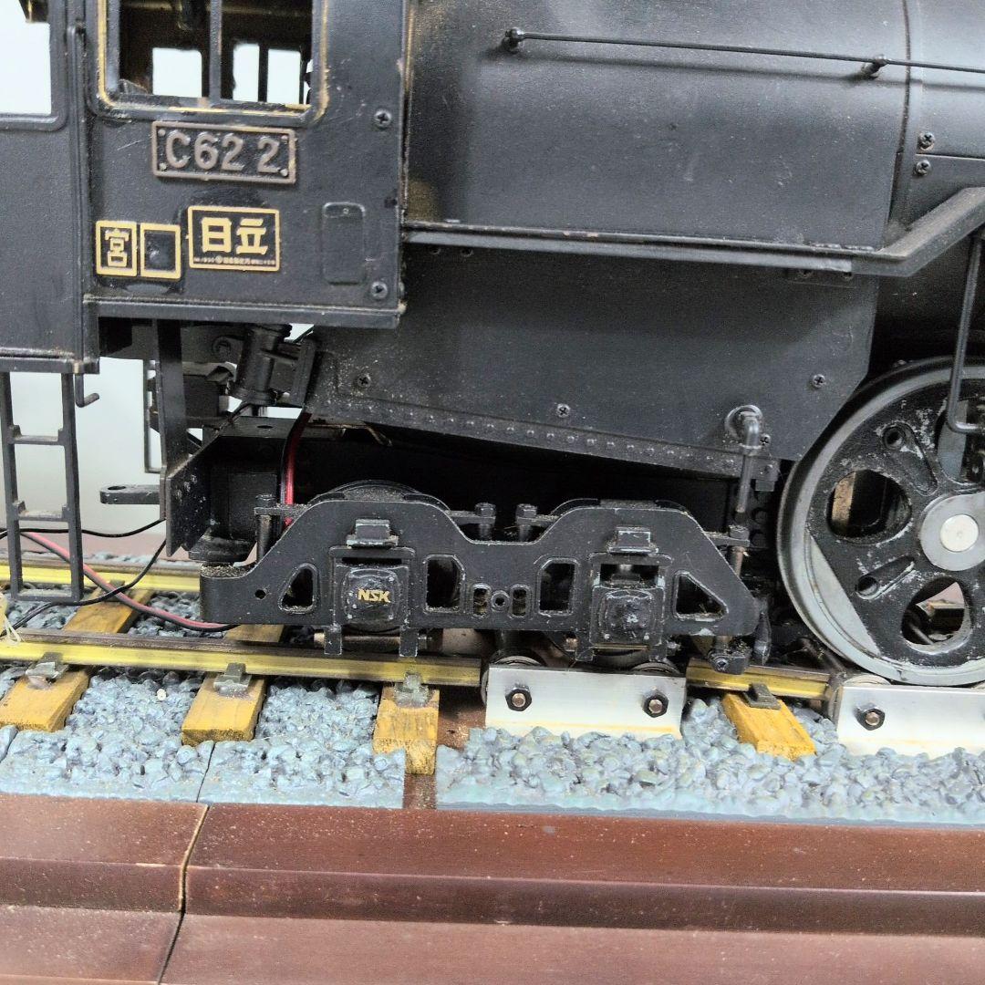 デアゴスティーニ　週刊パーツ付クラフトマガジン 蒸気機関車Ｃ６２を作る　現状品