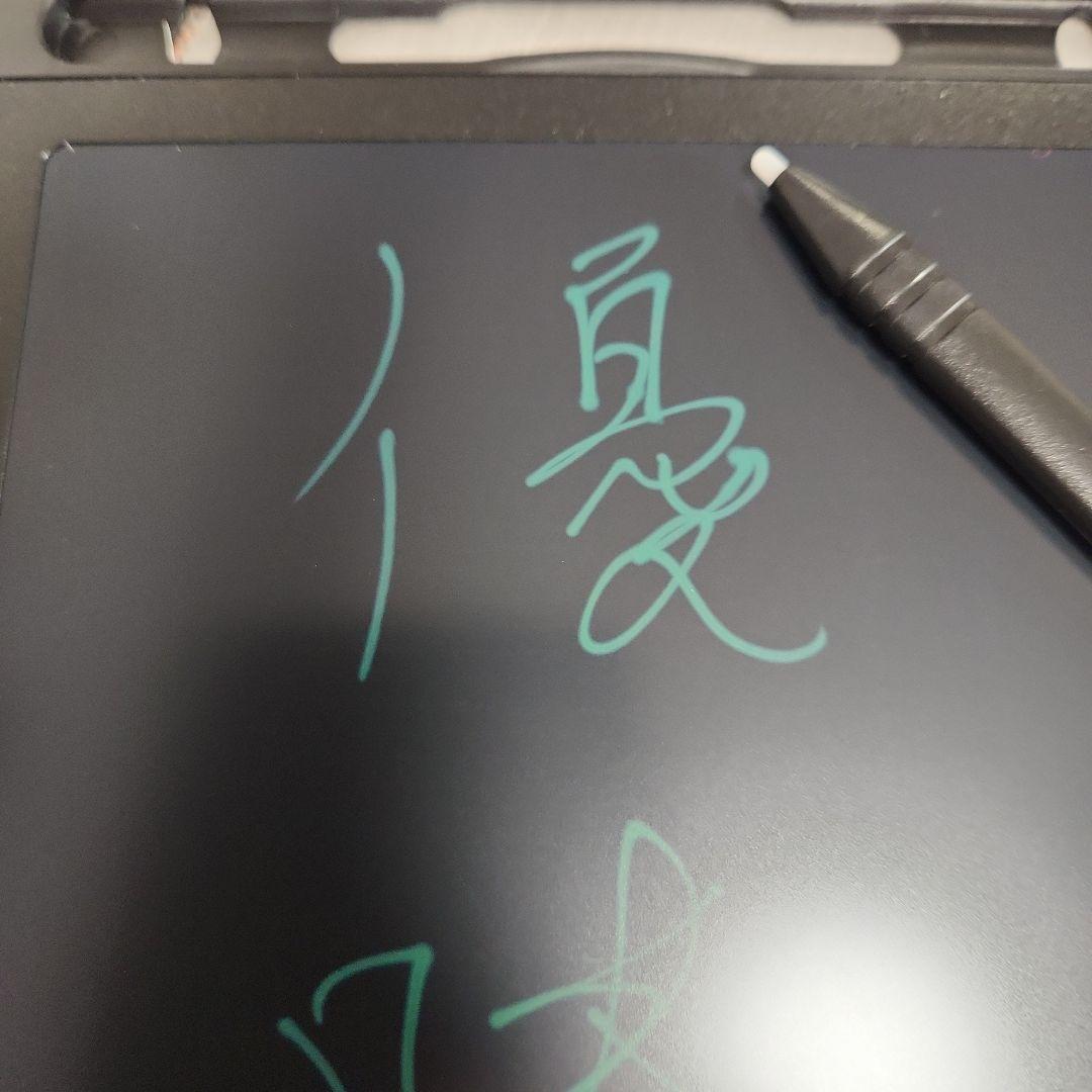 電子メモパッド 黒 ポータブル