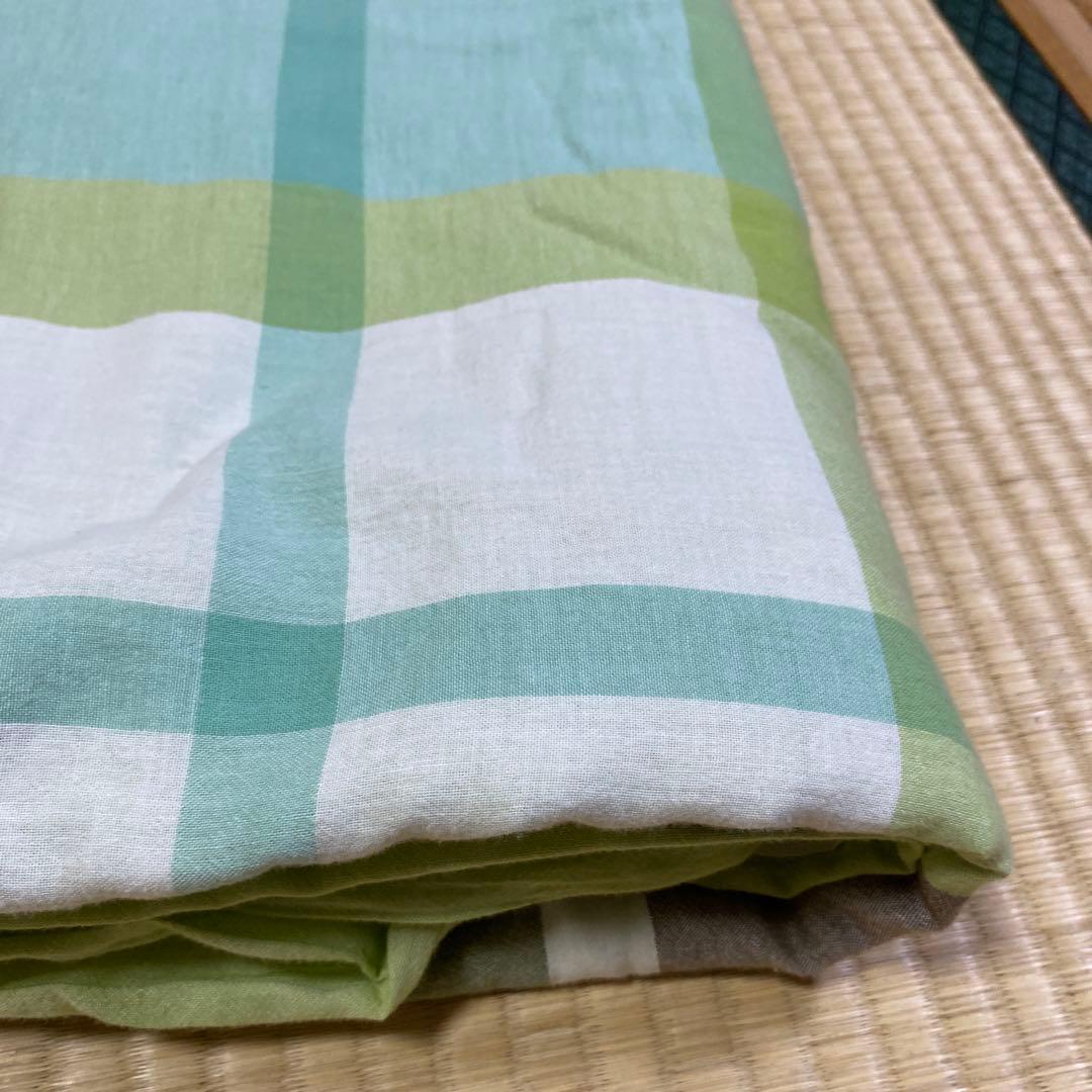 ニトリ 二枚合わせ合掛け羽毛布団 ダブルサイズ。エコ便ならシーツ2枚おまけ付き