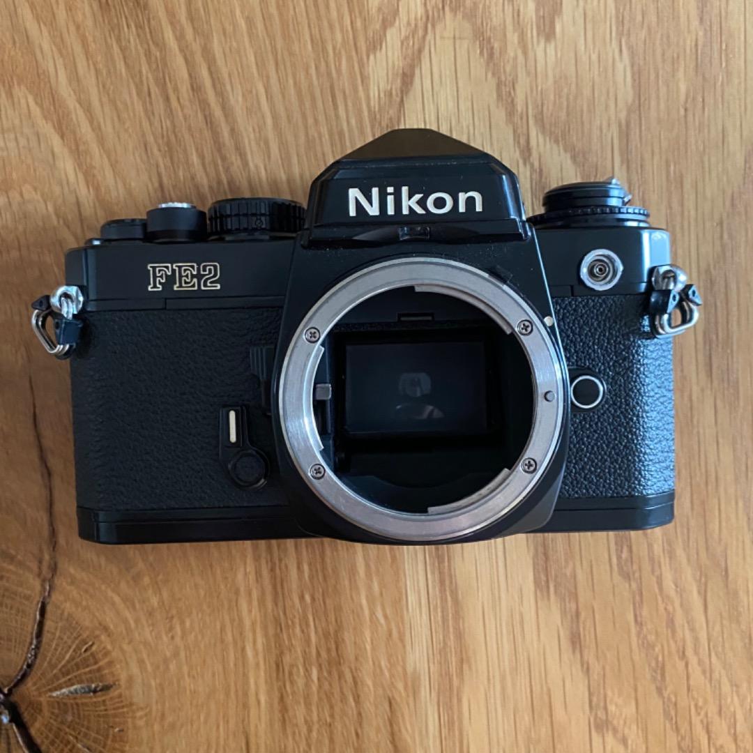 Nikon FE2 BLACK BODY 一眼レフカメラ ボディー&レンズ