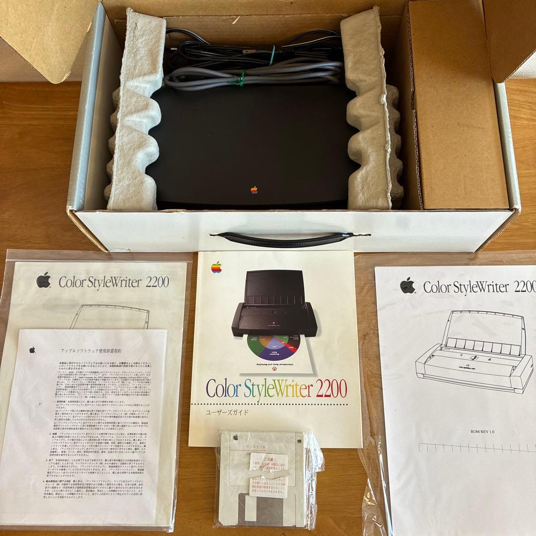 【付属品完備 】Apple＊Color StyleWriter 2200＊元箱付