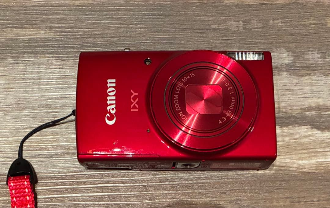 Canon IXY 190 赤 コンパクトデジタルカメラ　動作確認済み