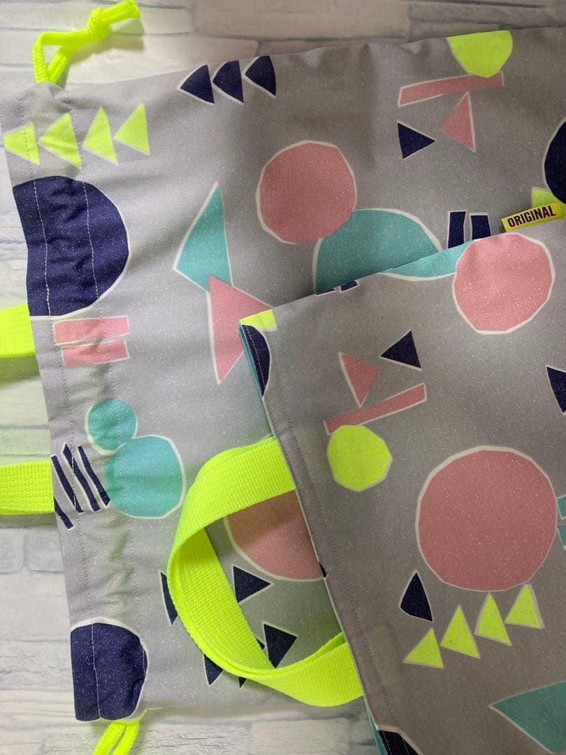 【専用】大きめレッスンバッグ　上履き入れ　体操着袋