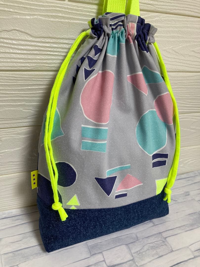 【専用】大きめレッスンバッグ　上履き入れ　体操着袋