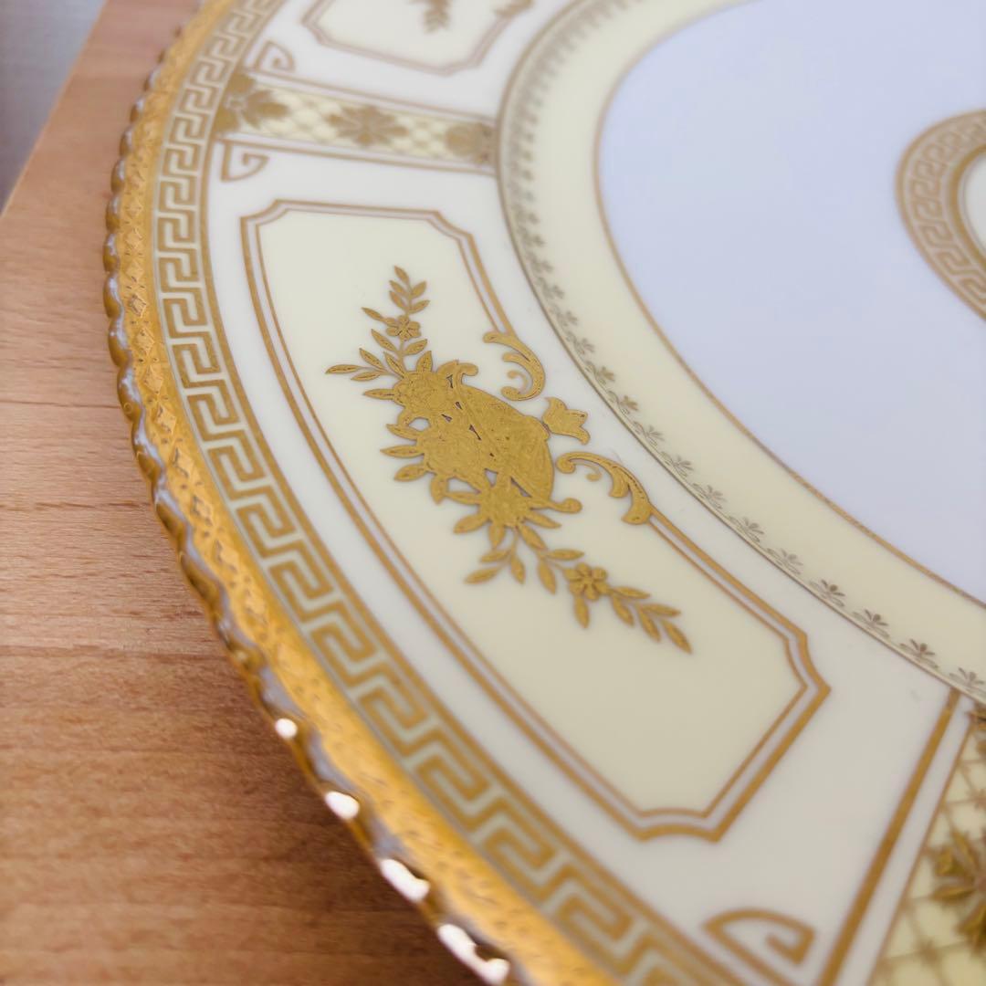 ＊⚫︎ノリタケ　高級シリーズ　大皿　サービスプレート 　　　　　　　　　　リ外