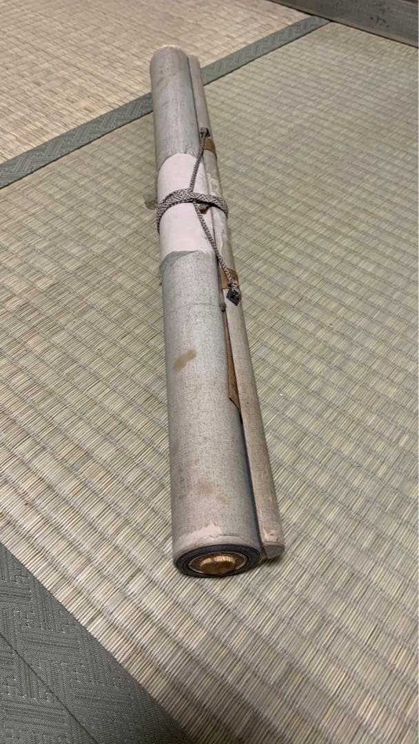 ①⑦ 日本画掛軸　署名捺印有り　作者不明　一堂生？