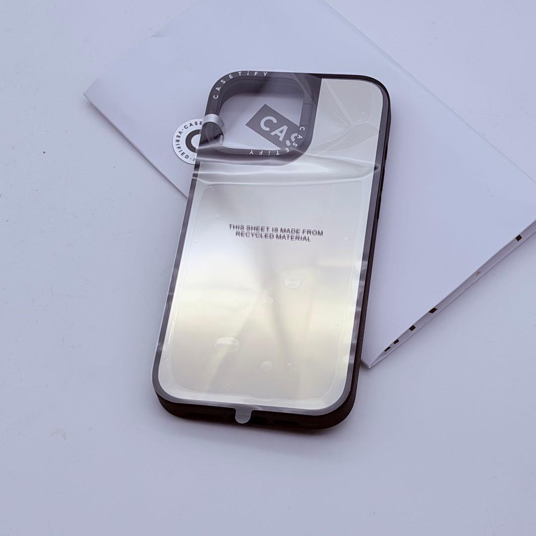 新品 CASETiFY ミラーケース iPhone 16 Pro maxスタンド