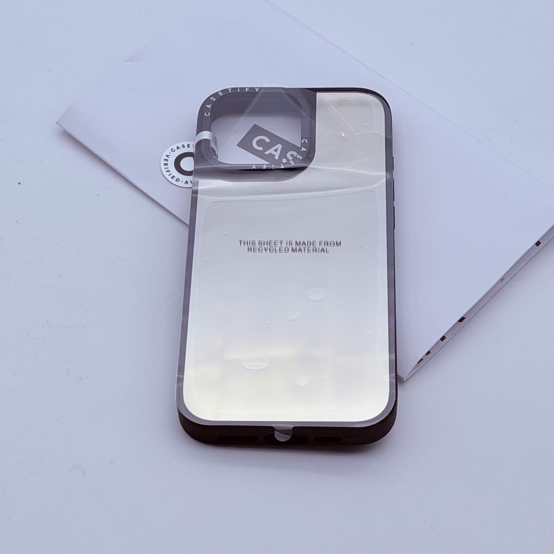 新品 CASETiFY ミラーケース iPhone 16 Pro maxスタンド