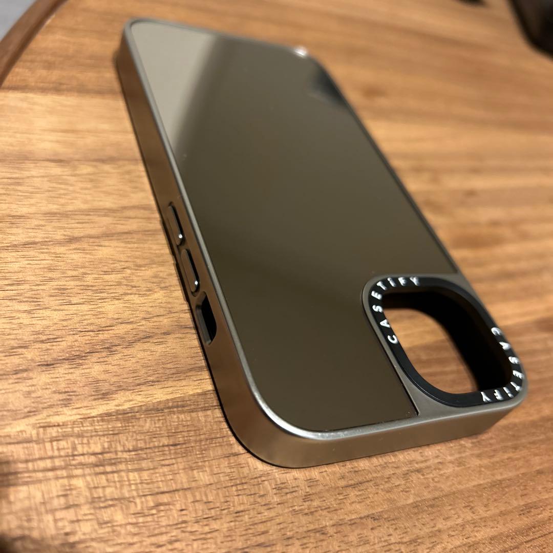 CASETiFY ミラーシルバー iPhone14ケース