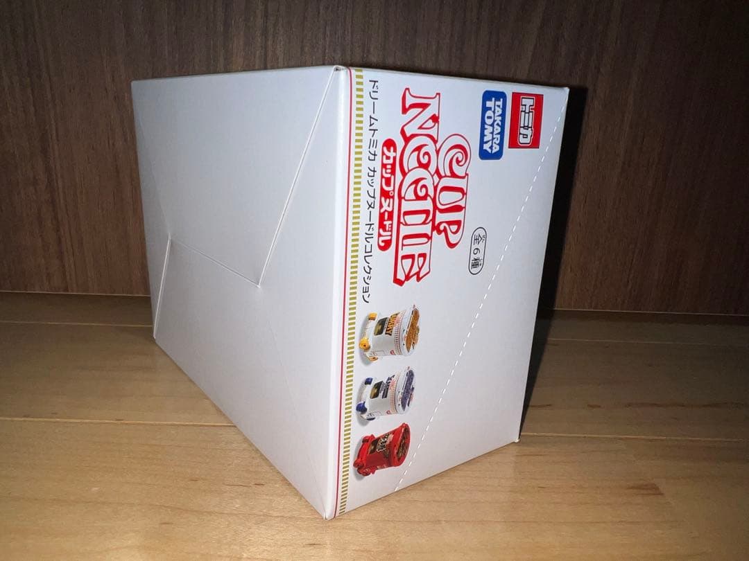 【新品】廃番ドリームトミカ カップヌードルコレクション BOX（6個入り）