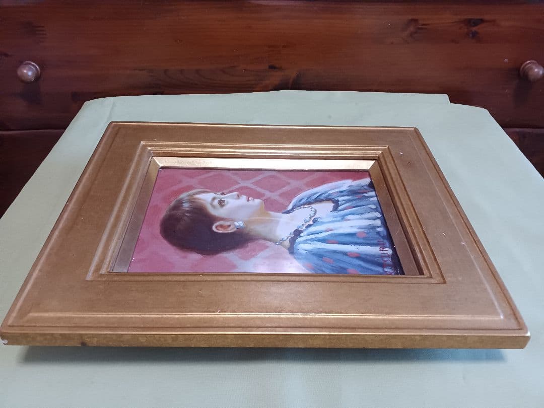 ◆　鶴村義美　「典」　油彩　SM　創元会　ターナー賞　師：吉井淳二　◆