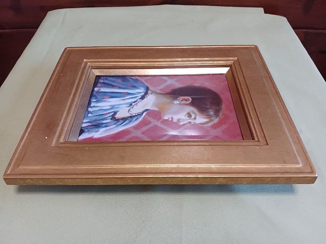 ◆　鶴村義美　「典」　油彩　SM　創元会　ターナー賞　師：吉井淳二　◆