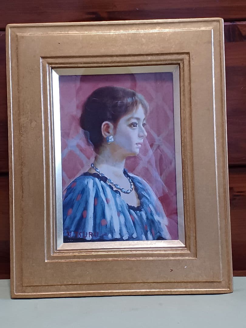 ◆　鶴村義美　「典」　油彩　SM　創元会　ターナー賞　師：吉井淳二　◆