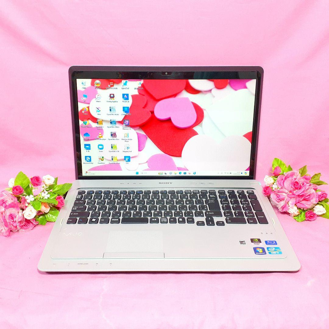 最新Windows11搭載★SONY★VAIO★新品SSD256G★メモリ8GB