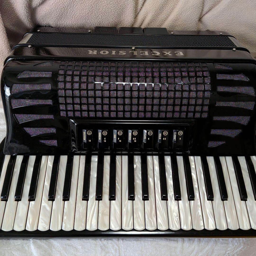 極美品イタリア製高級アコーディオンEXCELSIOR308モデル