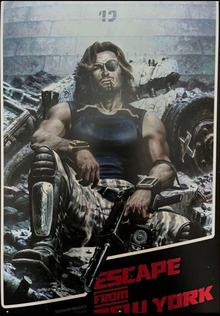 ニューヨーク1997 スネークフィギュアESCAPE FROM NEW YORK