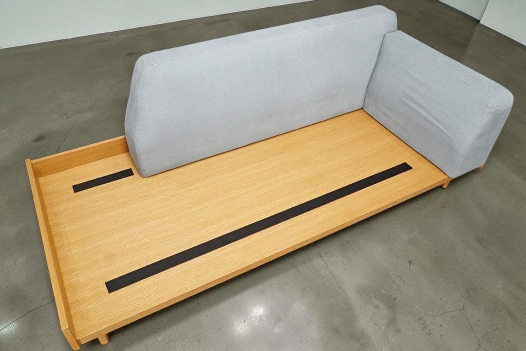 展示美品 unicoウニコ NOLA(ノルア) カバーリングソファ3人掛け