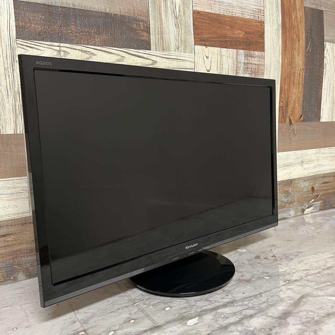 全国送料込❣️シャープ高画質AQUOS24型テレビWチューナ外付HDD対応