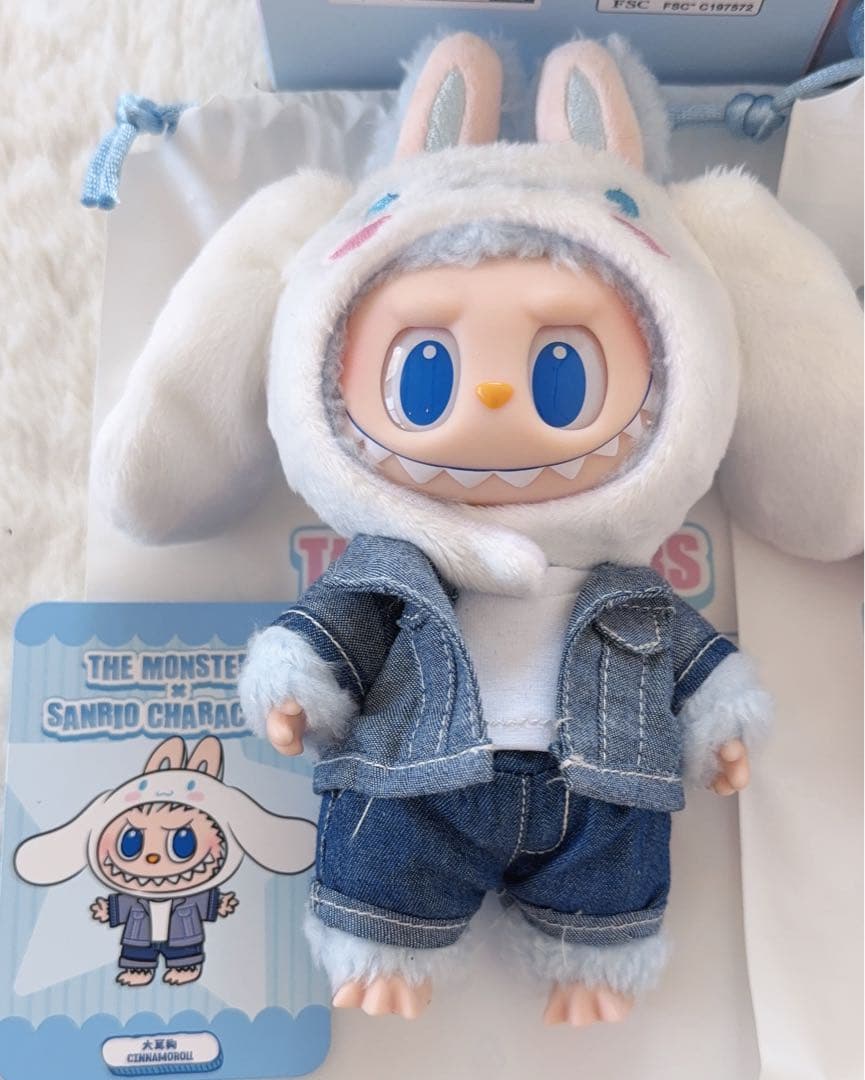 POP MART ラブブ×サンリオ　ポチャッコ　シナモン