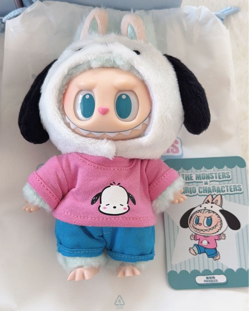 POP MART ラブブ×サンリオ　ポチャッコ　シナモン