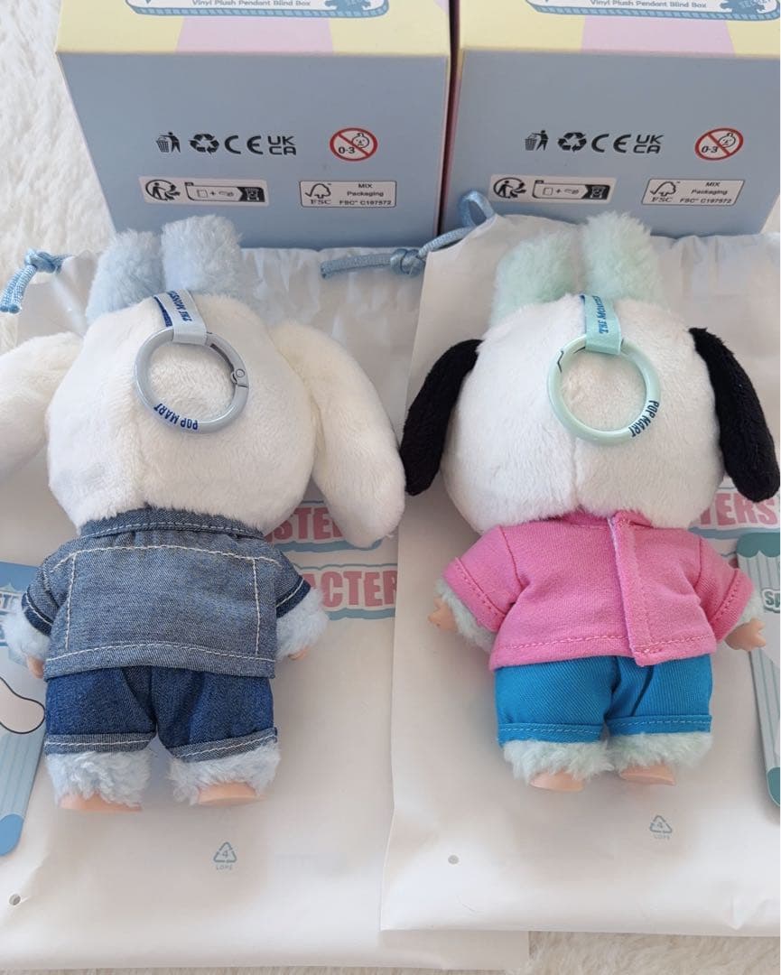 POP MART ラブブ×サンリオ　ポチャッコ　シナモン