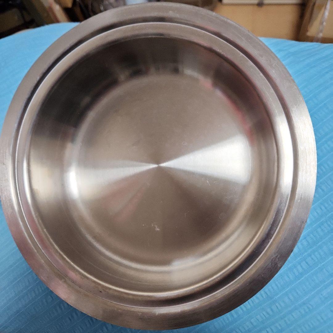 Queen ステンレススチール 片手鍋プラス中の鍋