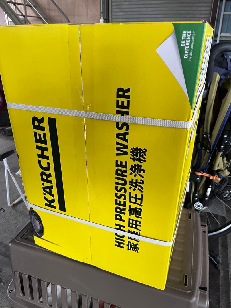 新品未開封 ケルヒャーの家庭用高圧洗浄機 K3