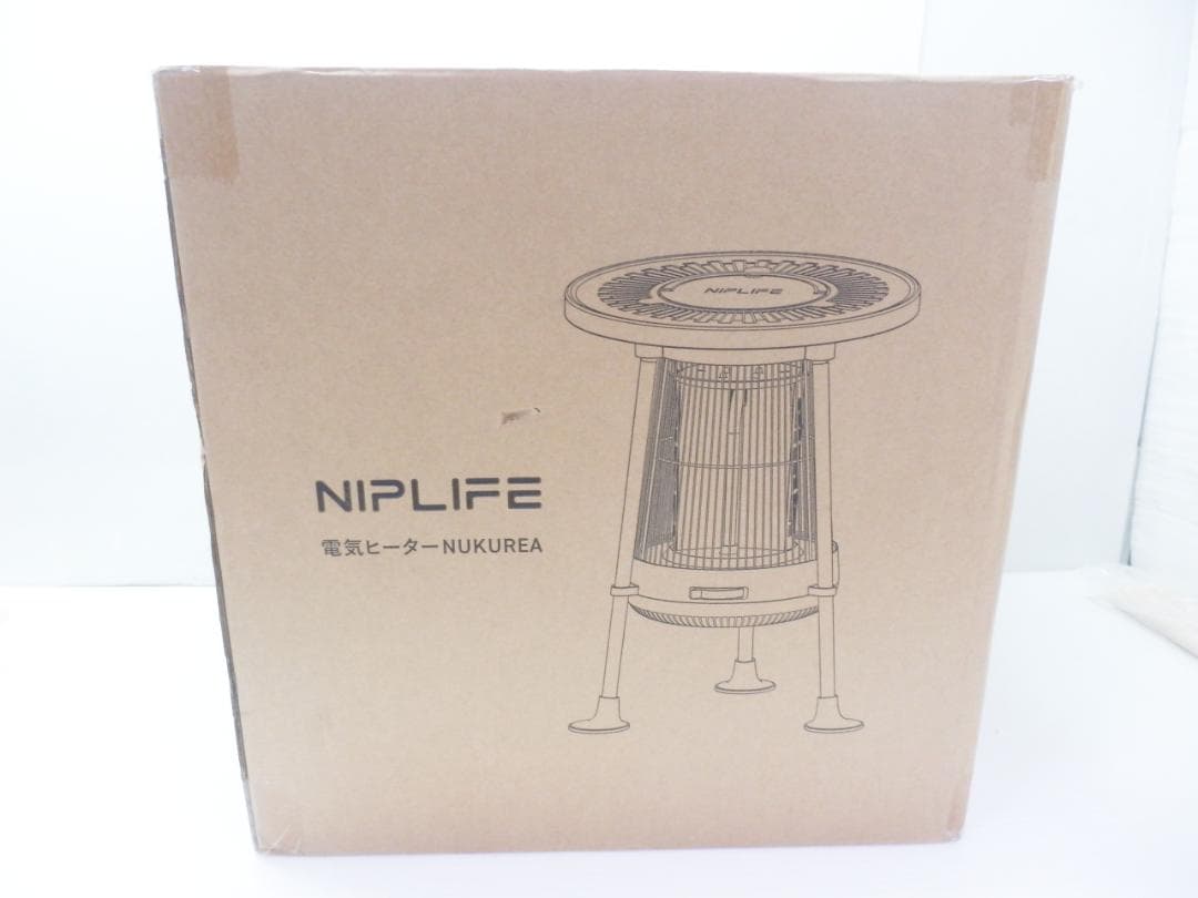 NIPLIFE 電気ヒーター ヌクレア NL-NK25WT NUKUREA