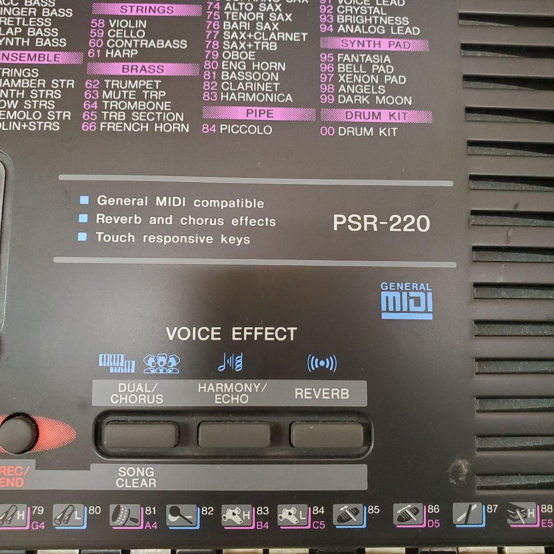 YAMAHA PSR-220 電子キーボード ヤマハ