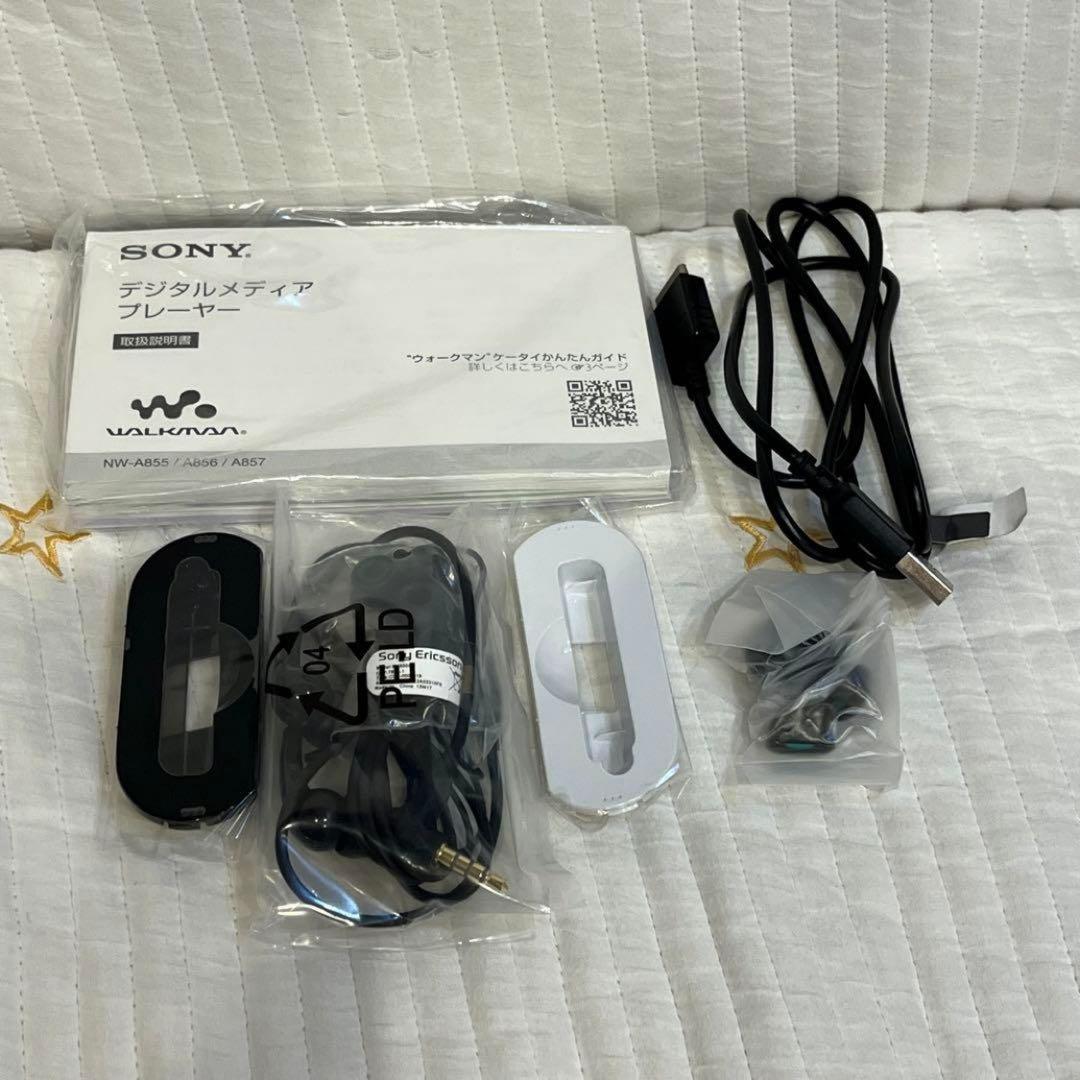 美品 SONY／ソニー NW-A856ウォークマン ブラック 箱・説明書付き