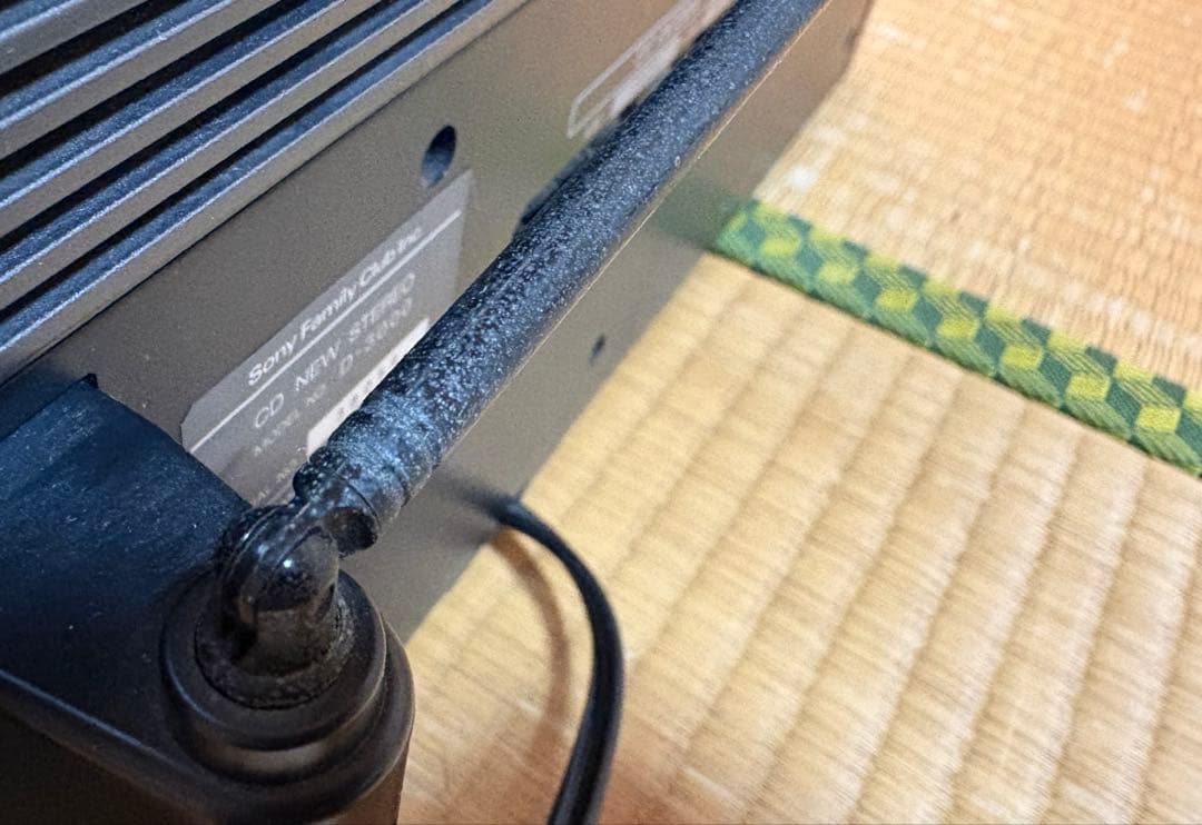 【ジャンク】SONY ソニー セレブリティD-3000 CDラジオ ジウジアーロ