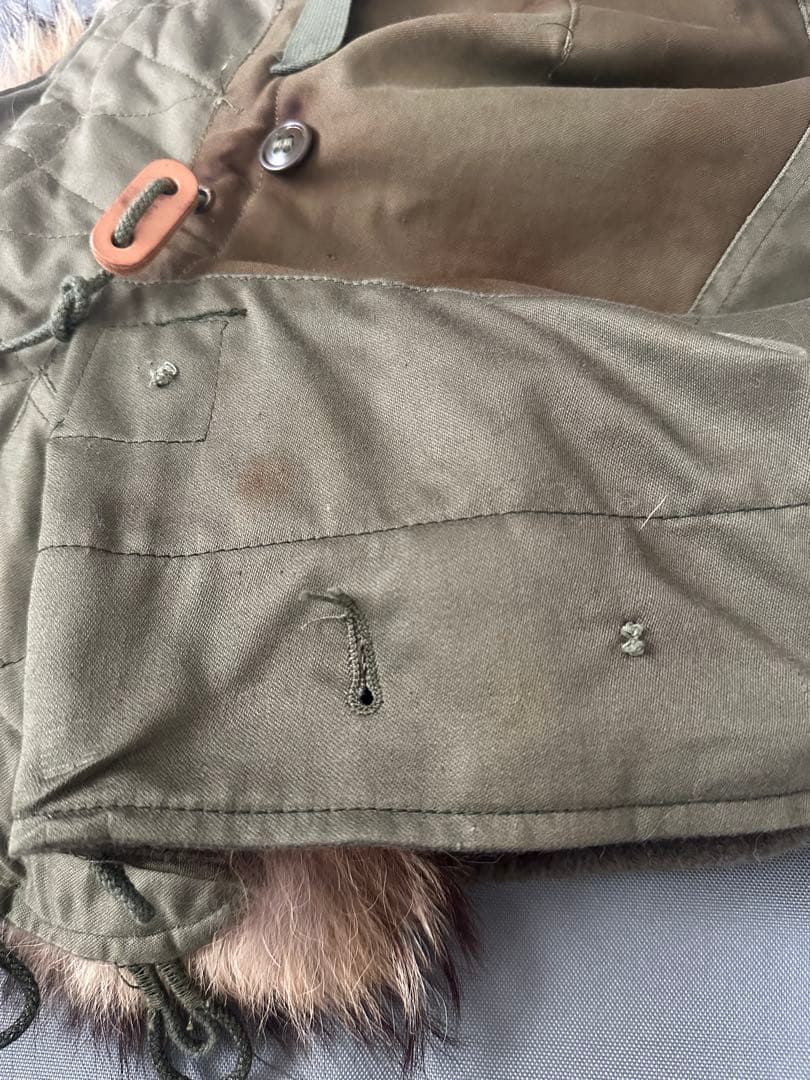 M-51 パーカー用フード　ラベル