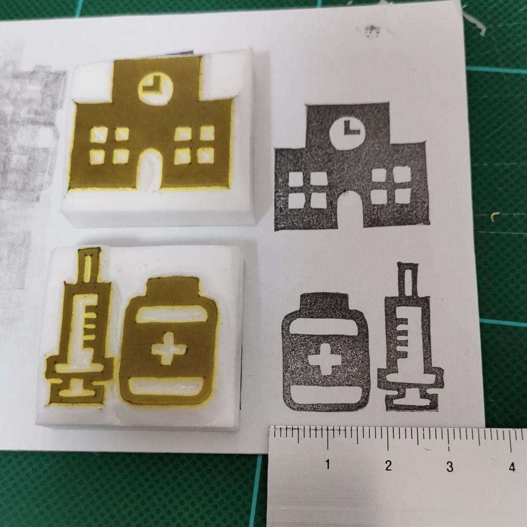消しゴムはんこ　オーダーメイド