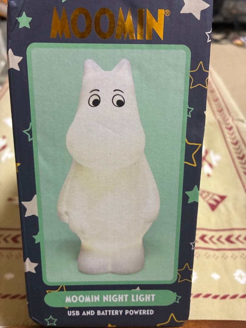 新品　Moomin night light ムーミンライト