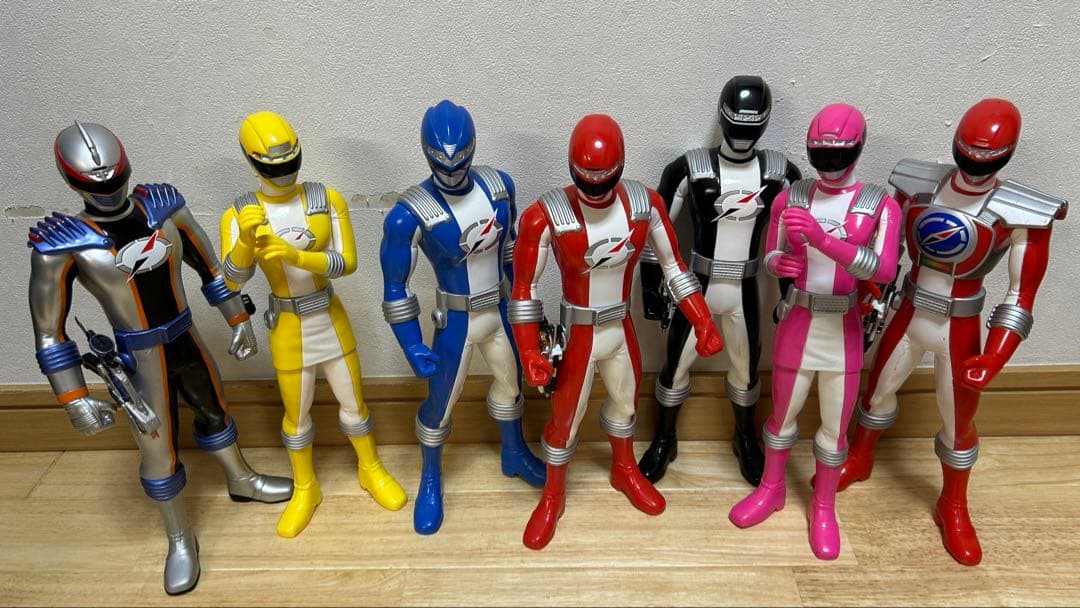 冒険戦隊ボウケンジャー　ビッグサイズ　ソフビフィギュア　まとめ