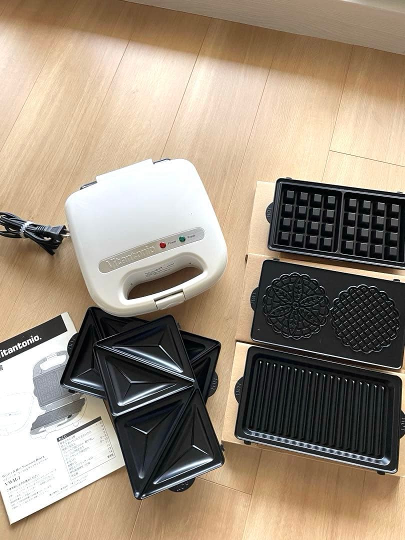 ビタントニオ ワッフル&ホットサンドベーカー VWH-1