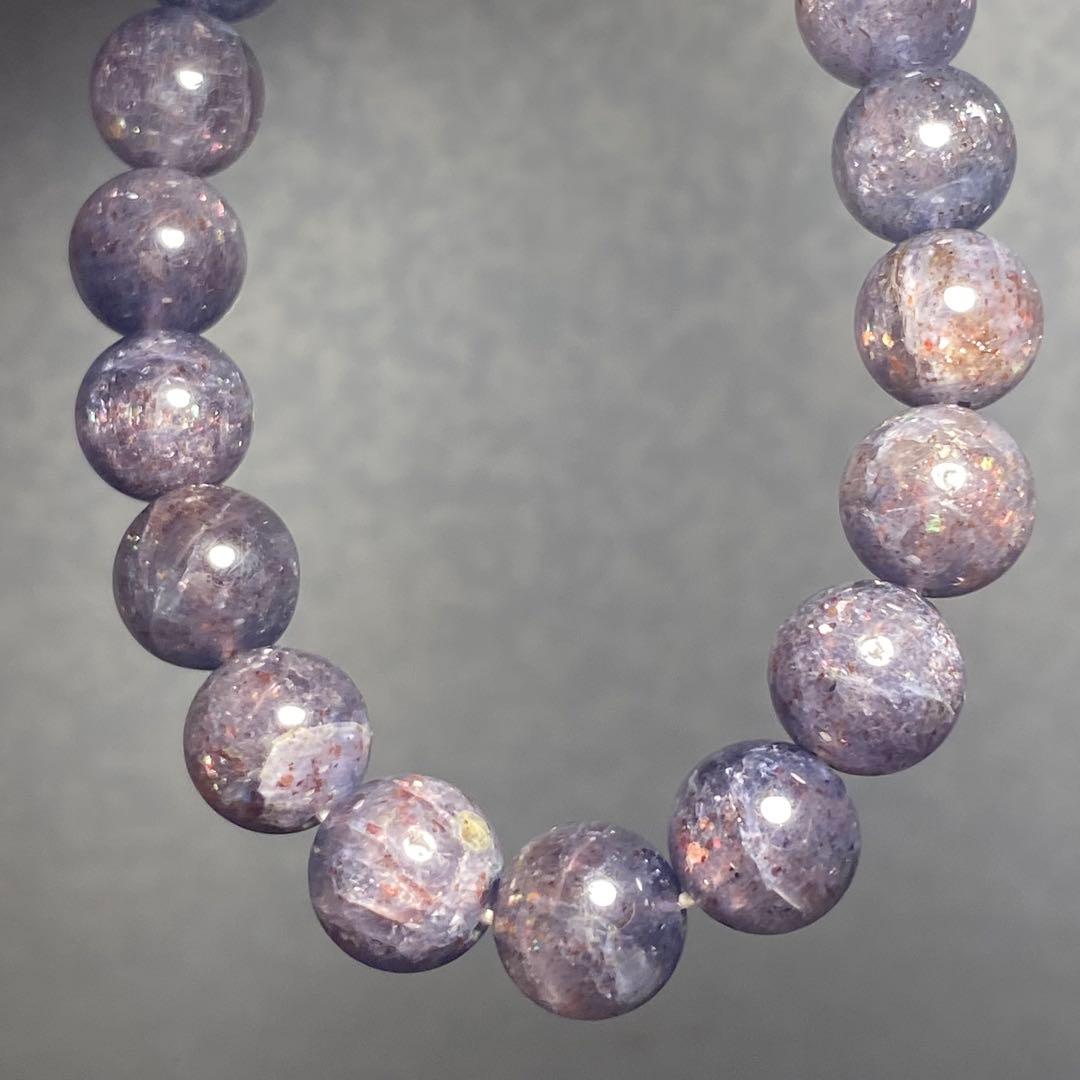 激レア　アイオライトサンストーン　ブレスレット