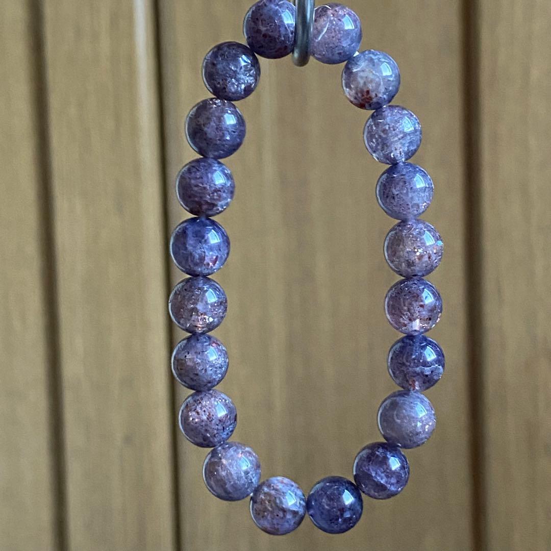 激レア　アイオライトサンストーン　ブレスレット