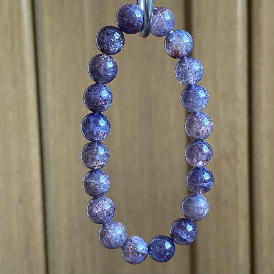 激レア　アイオライトサンストーン　ブレスレット