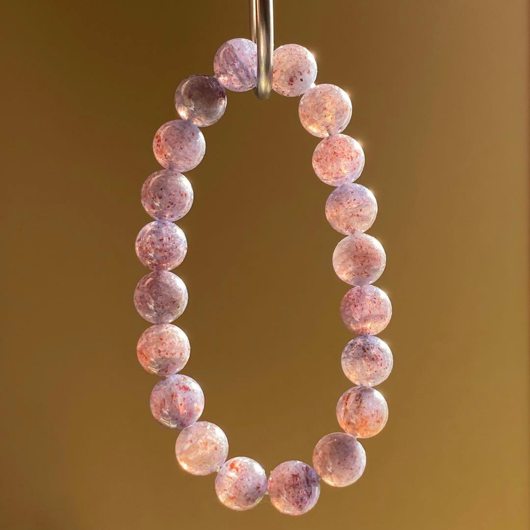 激レア　アイオライトサンストーン　ブレスレット