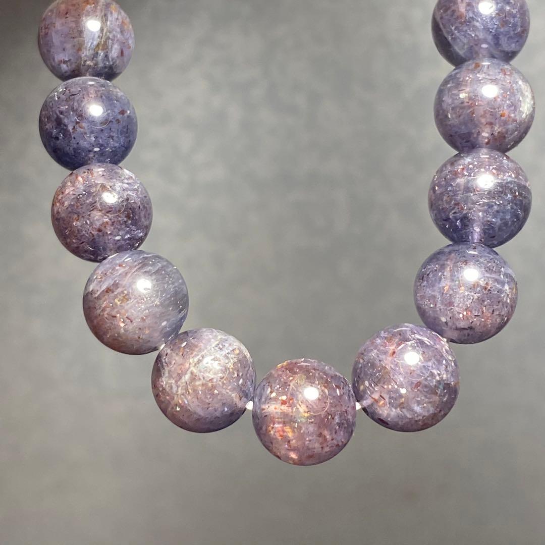 激レア　アイオライトサンストーン　ブレスレット