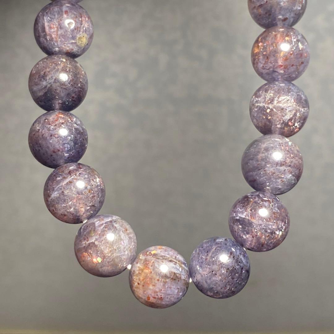 激レア　アイオライトサンストーン　ブレスレット