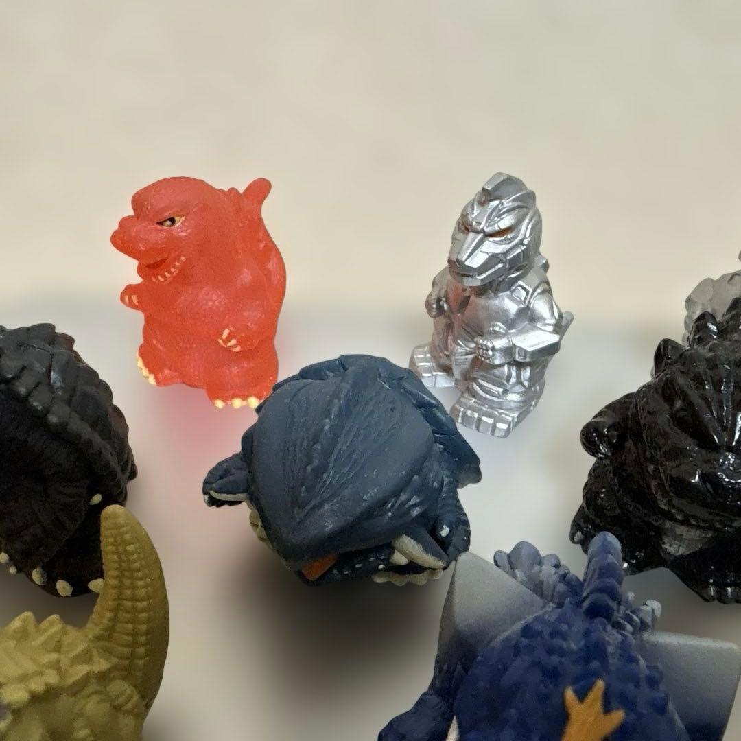 【レア・美品】ゴジラ ガメラ他　総進撃 指人形 23体セット