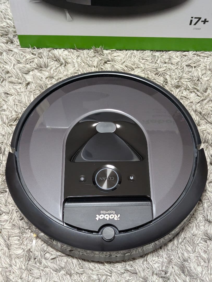 【ジャンク】ルンバ i7+ セット（自動ゴミ収集機 クリーンベース付）元箱あり